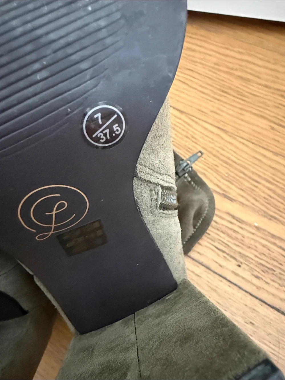 Chinese Laundry suede ankle